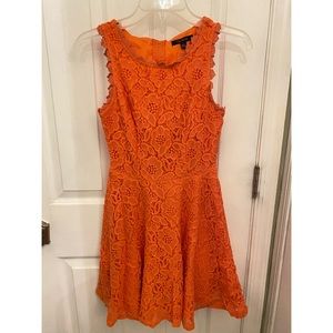 City Studio Coral Lace Dress Size 1